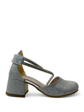 773 Kız Çocuk Topuklu Abiye Ayakkabı