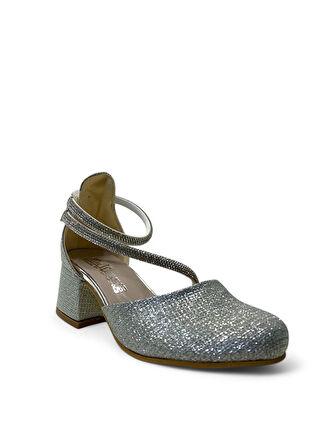 773 Kız Çocuk Topuklu Abiye Ayakkabı