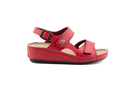 ComfortOrtho Rahat 1818 – Ortopedik Vegan Deri Kadın Sandalet