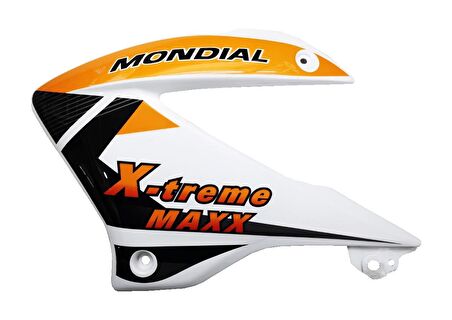 Mondial X-Treme Max 200 Benzin Deposu Sol Karenaj Beyaz