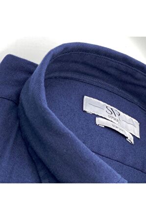 Süvari Gabardin Esnek Kumaş Spor Gömlek