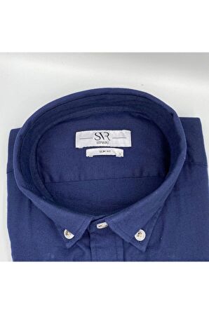 Süvari Gabardin Esnek Kumaş Spor Gömlek