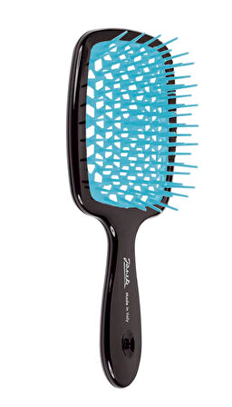 Janeke Superbrush Siyah Mavi Fırça