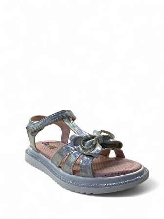 516 Kız Çocuk Taşlı Sandalet