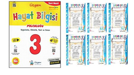 3.Sınıf Hayat Bilgisi Yolculuğu+ 6 lı Deneme Sınavı