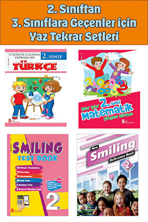 2.Sınıftan 3.Sınıfa Geçenler İçin Yaz Tekrar Setleri 1