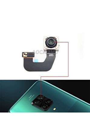 Xıaomi Red Mi Note 9 Pro Uyumlu Arka Kamera Flex