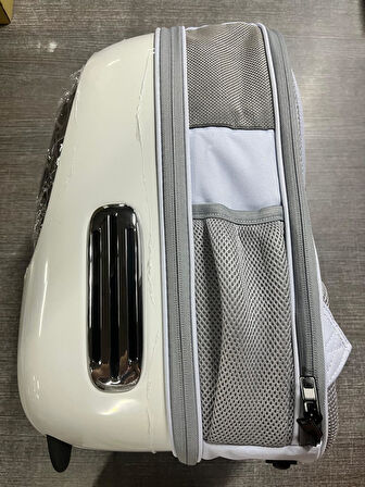 Petkit Breezy 2 Beyaz Evcil Hayvan Çantası (OUTLET) (12 AY EVOFONE GARANTİLİ) 