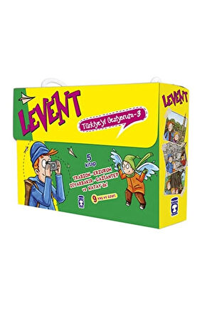 Levent Türkiyeyi Geziyorum 3 Set - (5 Kitap) Timaş Yayınları