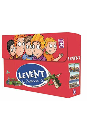 Levent Iz Peşinde 2 Set - (5 Kitap) Mustafa Orakçı Timaş Yayınevi