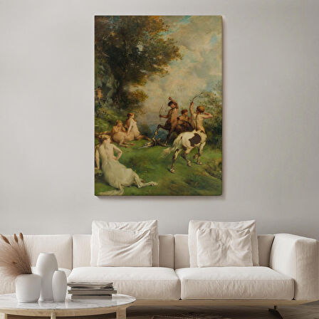 Eugene Fromentin'in Sentorlar, At Adamlar Tablosu-6326