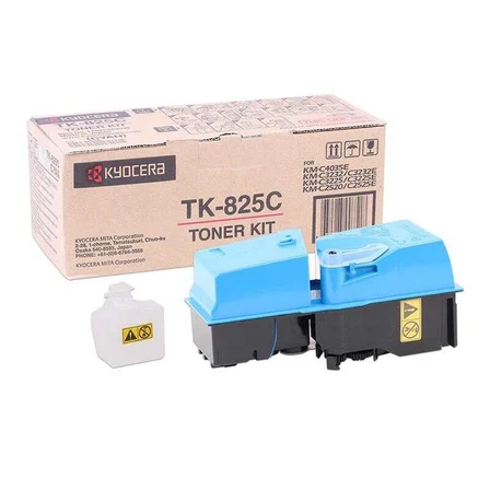 Kyocera TK-825-1T02FZCEU0 Mavi Orijinal Fotokopi Toneri