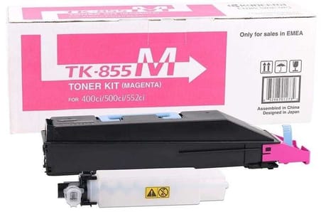 Kyocera TK-855-1T02H7BEU0 Kırmızı Orijinal Fotokopi Toneri