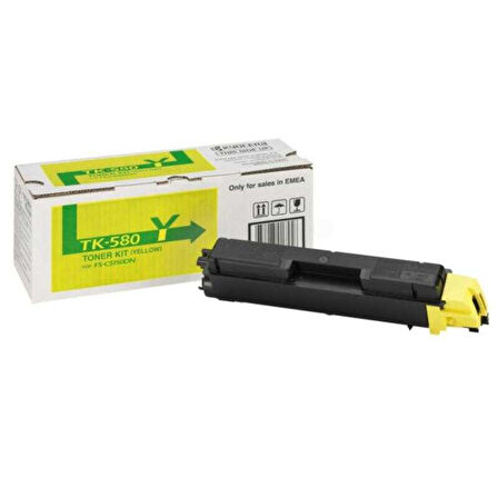 Kyocera TK-5801T02KTANL0 Sarı Orijinal Toner
