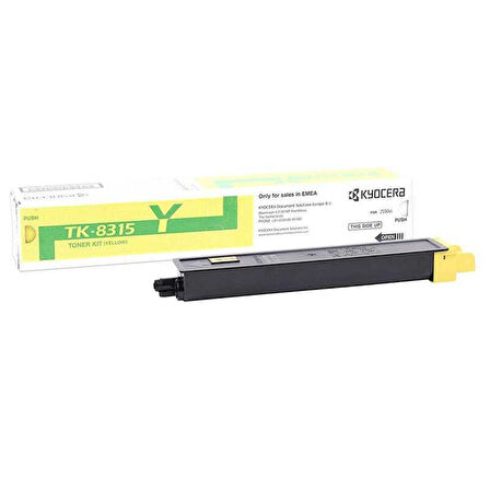 Kyocera TK-8315-1T02MVANL0 Sarı Orijinal Fotokopi Toneri