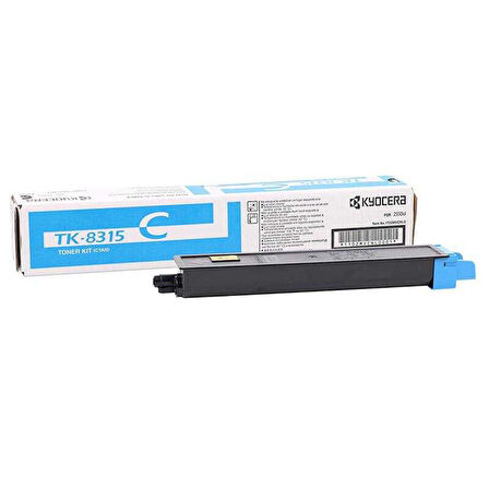 Kyocera TK-8315-1T02MVCNL0 Mavi Orijinal Fotokopi Toneri