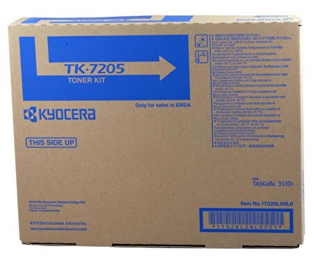 Kyocera Tk 7205 Orjinal Fotokopi Toneri Taskalfa 3510İ 3511İ 35.000 Sayfa / Kyocera