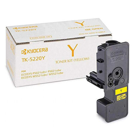 Kyocera TK-52201T02R9ANL1 Sarı Orijinal Toner
