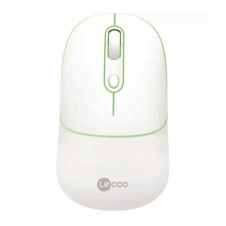 Lecoo WS210 Beyaz Optik Kablosuz Mouse