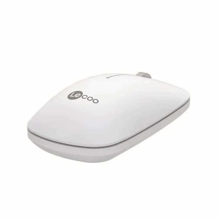 Lecoo WS214 Beyaz Optik Kablosuz Mouse