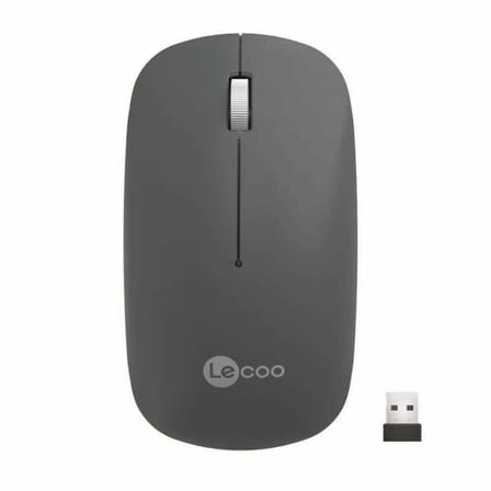 Lecoo WS214 Gri Optik Kablosuz Mouse