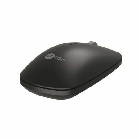 Lecoo WS214 Siyah Optik Kablosuz Mouse