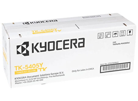 KYOCERA TK-5405Y SARI ORJİNAL TONER TASKALFA MA3500Cİ
