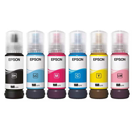 Epson 108 6 Renk Mürekkep Paketi