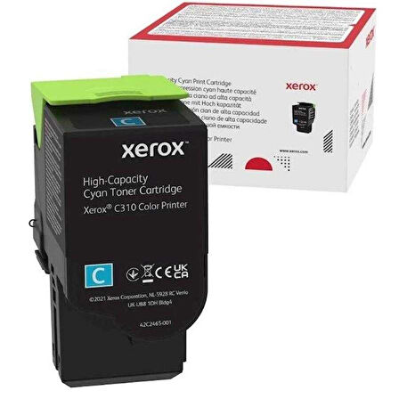 Xerox C310C315 006R04369 Mavi Yüksek Kapasiteli Orijinal Toner