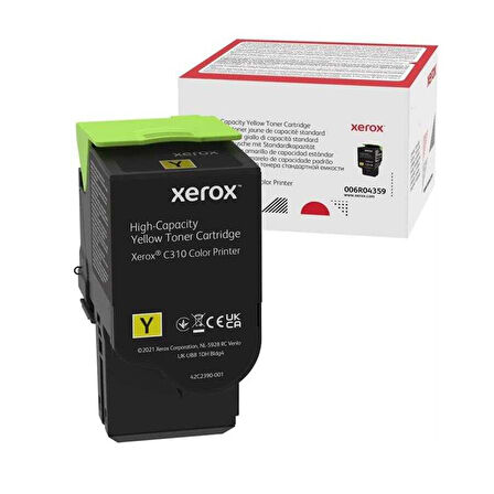 Xerox C310C315 006R04371 Sarı Yüksek Kapasite Orijinal Toner