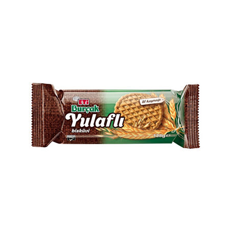 Eti Burçak Yulaflı Bisküvi 125 Gr x 12 Adet