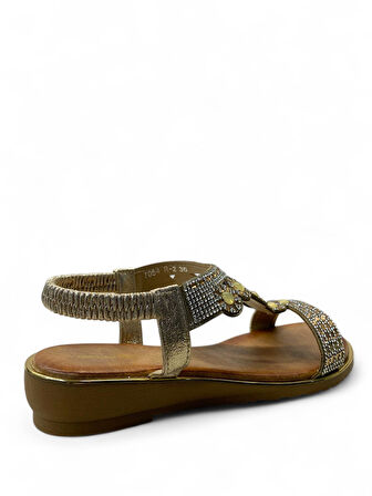 7054 Kadın Taşlı Sandalet