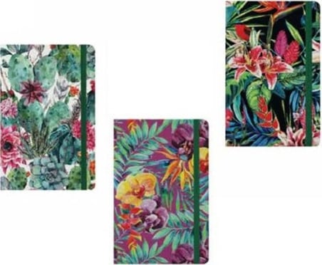 Keskin Color Not Defteri Pronot-Mexico Çizgili 80 Yaprak 13X21 Cm 413721-99 Asorti