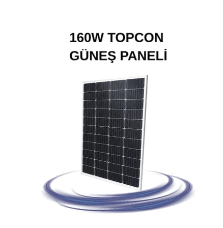 SOLERON 160W TOPCON GÜNEŞ PANELİ