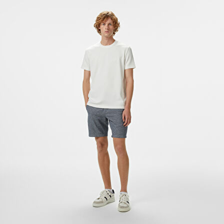 Nautica Erkek Beyaz Classic Fit T-Shirt