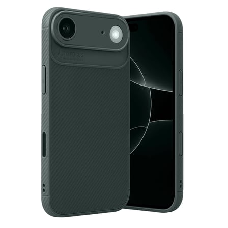 Apple iPhone 17 Air Auto Focus Karbon Kapak - Koyu Yeşil
