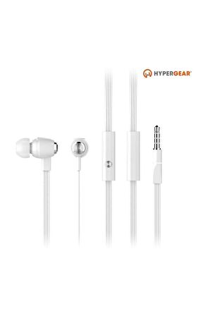 HyperGear DBM WAVE BEYAZ EARPHONES 3.5MM MİKROFONLU KULAKİÇİ TELEFON KULAKLIĞI