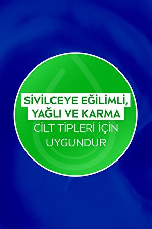 Nivea Derma Skin Sivilce Karşıtı Yüz Temizleme Jeli 150ml ve Nemlendirici Böğürtlen Dudak Bakım Kremi 4,8g