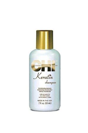 Chi Keratin Yıpranmış Saçlar İçin Onarıcı Sülfatsız Şampuan 59 ml