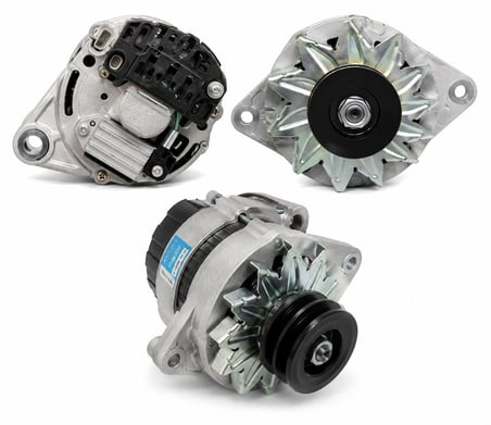 New Holland Tümosan Erkunt Alternatör 12V 65A Çift Kasnak Şarj Dinamosu 63396560