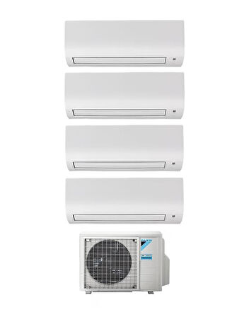 Daikin Shira Plus Multi Split Inverter Klima 1+4 Sistem (5MXM90) 9+9+9+9 BTU 9,0 kW R32 Dış Ünite