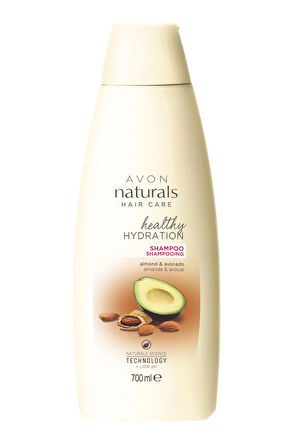 Avon Naturals Avokado ve Badem Özlü Şampuan 700ML