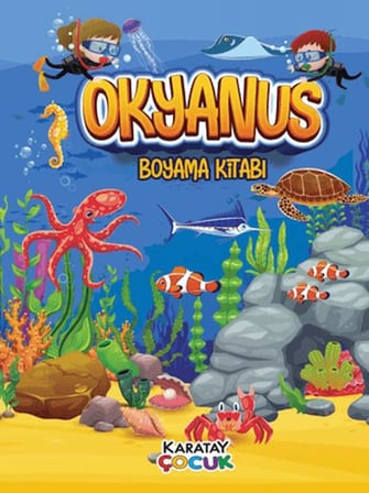 Okyanus Boyama Kitabı