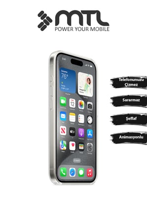 iPhone 15 Pro Animasyonlu Sararmaz Magsafe Kılıf