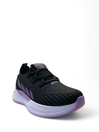502 Çocuk Lastikli Triko Rahat Sneaker