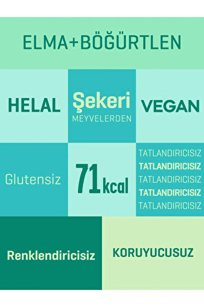 Mixmey Böğürtlen Meyve Bar 24 Adet | Glutensiz, Vegan Sağlıklı Atıştırmalık - 20gr X 24 Adet