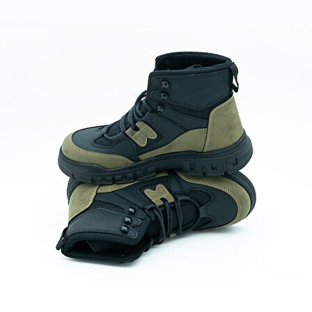 +7 cm Boy Uzatan Gizli Topuklu Army Tarz Bilek Boy Erkek Bot