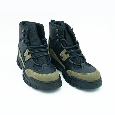 +7 cm Boy Uzatan Gizli Topuklu Army Tarz Bilek Boy Erkek Bot