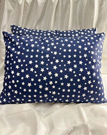 Desenli Fermuarlı | 2 Adet Yastık Kılıfı Pamuklu