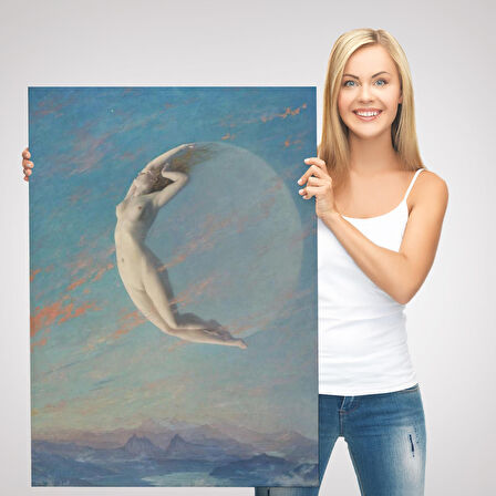 Fransız Ressam Albert Aublet’in “Selene” Adlı Tablosu-6345